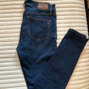 Madewell 9” high rise Skinny jean